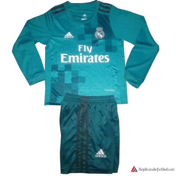 Camiseta Real Madrid Tercera equipación ML Niño 2017-2018